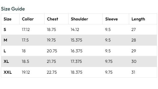 Size Guide