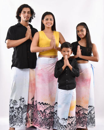 Unisex Printed Cotton Sarong