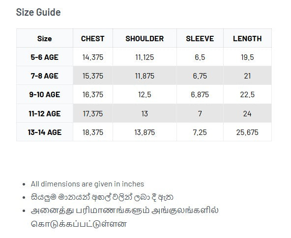Size Guide