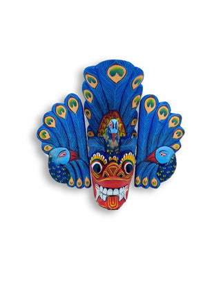 Mayura raksha mask - 8''