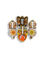 Gurulu raksha mask - 8''