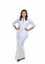 Ladies White Lungi Dress