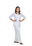 Ladies White Lungi Dress