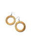 Silk thread earrings