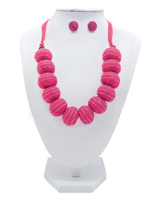 Fabric Necklace