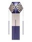 Vesak Lantern - Blue & White