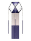 Vesak Lantern - Blue & White