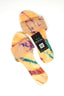 Bathik footwear - Peach and purple