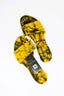 Bathik footwear - Yellow and Black
