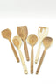 Teak Utensil Set - 6 pcs