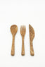Coconut Wood Cutleries - 18 pcs