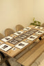 Bathik Table Mats - 8 Seater (Black & White)